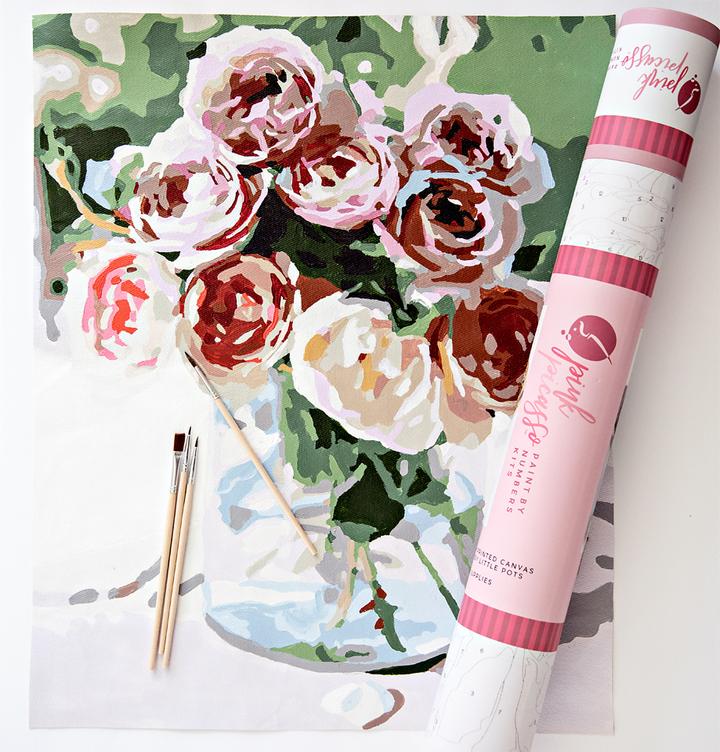 Adult Paint by Number Kit, Mail Me Roses – Finkelman's